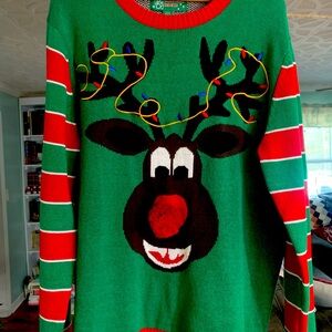Men’s tacky Christmas sweater, XL. Great used condition.